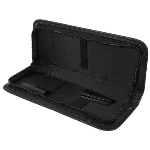 1 piece Scissor Pouch Bag Pu Rack Salonblack Compact Professional Leather Storage Hairdressing Use Barber Shear Home Scissor Pouch Decor