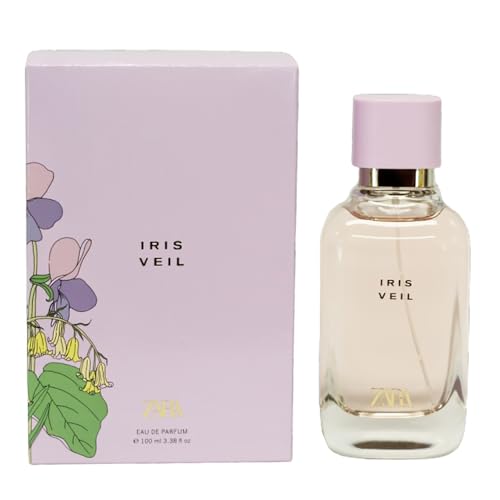 Zara Iris Veil Women Perfume Soft Feminine Scent Everyday Floral Fragrance Eau de Parfum EDP 100ml (3.4 fl. oz)
