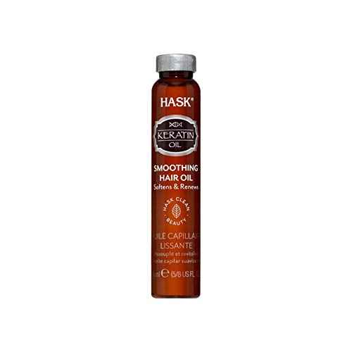 Hask Vials Keratin Protein Smoothing Shine Oil (12 Pieces)