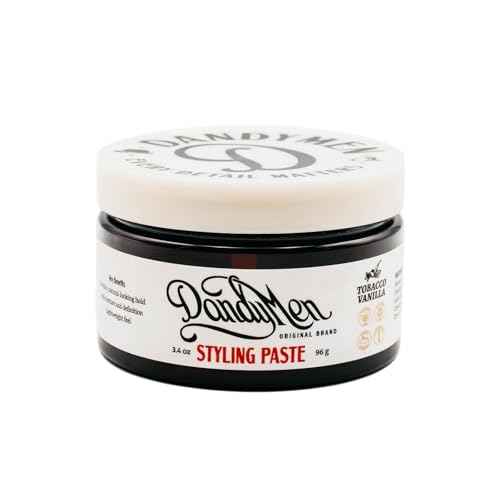 Styling Paste ? Medium Hold with Flexible Control and Natural Shine ? Enriched with Beeswax & Pro-Vitamin B5 ? 3.4 oz (1-pack, Tobacco Vanilla)