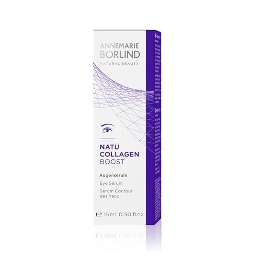 ANNEMARIE B?RLIND - NATU COLLAGEN Eye Serum - firming, refreshing and radiant eye care, with botanical collagen and plant-based protein, under eye serum, 0.50 Fl. Oz.