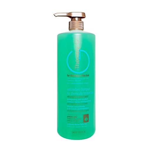 Antioxidant Shampoo For Chemically Treated Hair For thinning, fine hair and anti hair loss. Hair regrowth and color protector Liter 33.8 oz