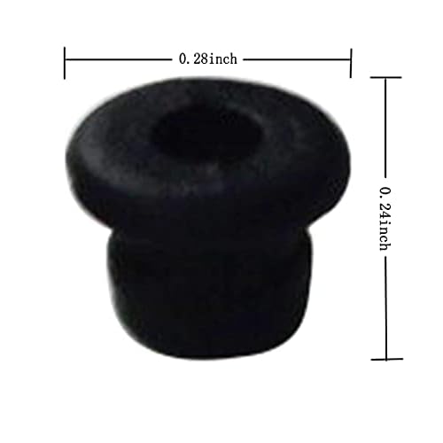 Tattoo Grommets,300Pcs Disposable Rubber Soft Silicone Needle Grommets Nipples for Tattoo Machine Needles Armature Bar Supply Supplies