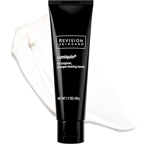 Revision Skincare Lumiquin¢ç Hand Cream, Anti Aging Hand Moisturizer, Supports Moisture Barrier, Skin Brightening, 1.7 oz