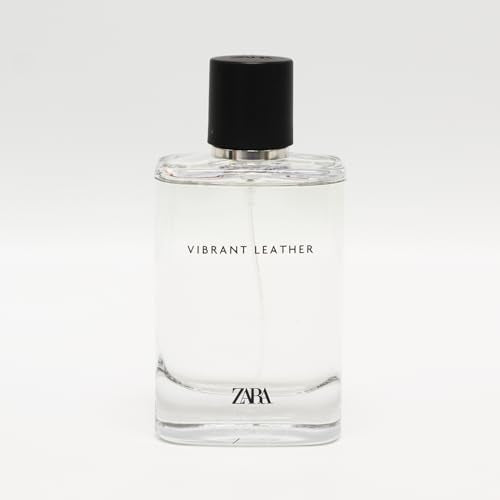 Zara Vibrant Leather EDP Eau De Parfum Cologne for Men 100 ML (3.38 FL. OZ)
