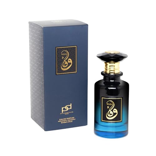 Prince Parfums Dubai ? Wafa Men¡¯s Eau de Parfum 3.4 Ounces ? Bold Luxury Cologne with Mandarin, Cypress, Geranium & Musk ? Citrus Freshness and Refined Woods for the Modern Man