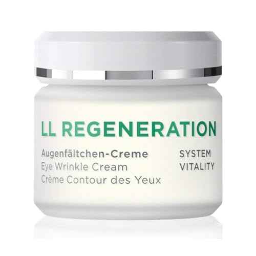 ANNEMARIE B?RLIND ? LL REGENERATION Eye Wrinkle Cream ? Natural Vitamin C + E Anti Aging Eye Cream with LL BIOCOMPLEX for Smoothed, Brighter, and Plump Skin With New Elasticity ? 1.1 Oz