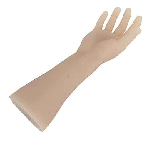 Pongnas Practice Arms, Realistic Silicone Displaying Tattooing Training Arm for Shop (Right Hand)