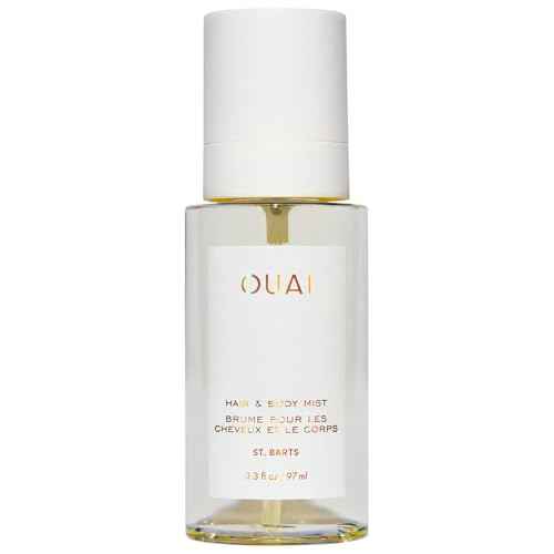 OUAI St. Barts Hair and Body Mist - Tropical-Scented Hair Perfume and Body Spray - Notes of Dragonfruit, Orange Blossom, Tuberose & Musk (3.3 Fl Oz)