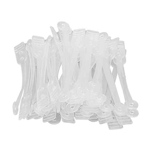 50pcs Rods Band, Hair Perm Rods Band,Hair Rollers Rubber Band, Reusable High Elasticit High Temperature Hangable Hair Perm Rods Band for Barber Shop