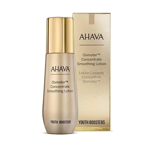 AHAVA Osmoter Concentrate Smoothing Lotion - Silky, lightweight lotion for youthful appearance, reduce wrinkles & fine lines, refine & smoothe skin¡¯s texture, with Osmoter X6 & 3D Complex, 1.7 Fl.Oz