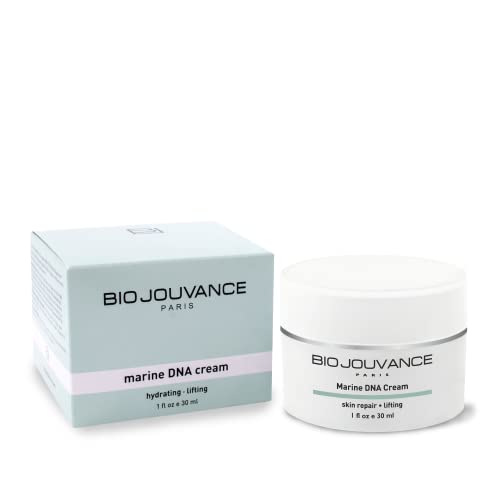 Marine DNA Cream 1oz / 30ml - Hydrating | Lifting | Skin Repair | Promote Cell Renewal | Anti-Aging | Daily Facial Skin Care Treatment Regimen | Made in France