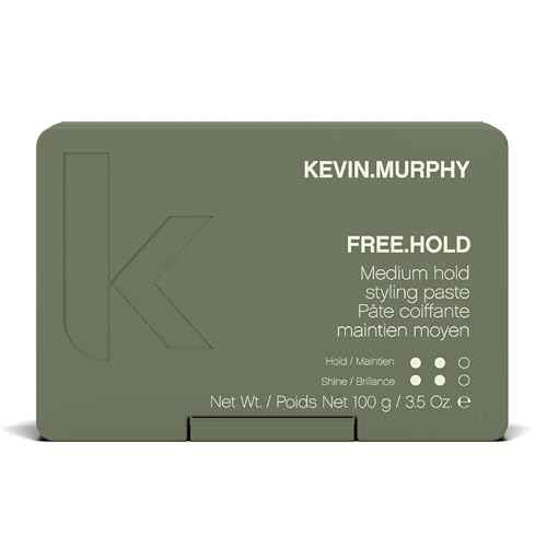 KEVIN.MURPHY FREE.HOLD - Hair Styling Paste - For All Types - Medium Hold - Hair Breakage Prevention - Styling Product - Paraben Free Hair Care - 100 g / 3.5 oz