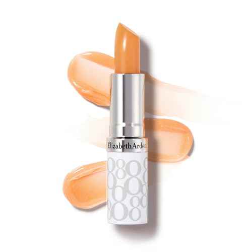 Elizabeth Arden Eight Hour Cream Lip Protectant Stick, SPF 15 Sunscreen Balm, Moisturizer for Dry, Cracked Lips with Shea Butter, Coconut Oil & Vitamin E, 0.13 oz