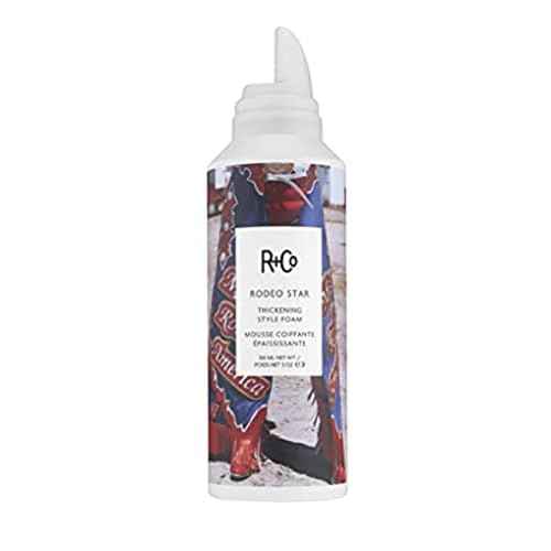 R+Co Rodeo Star Thickening Foam, Adds Dramatic Volume to Fine to Medium Hair
