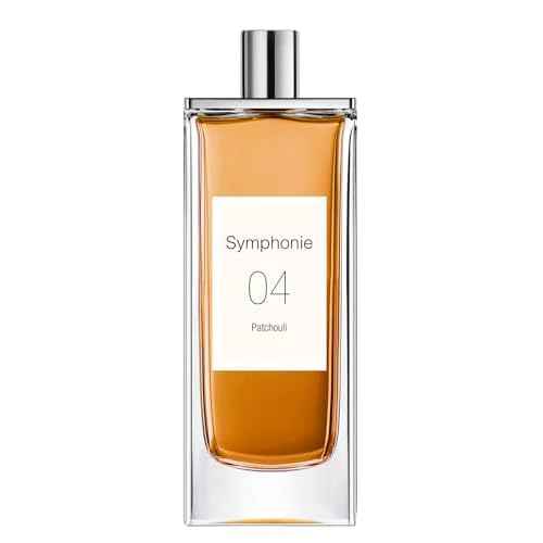 SYMPHONIE 04 Patchouli Eau de Parfum for Women ? Elegant Woody Vanilla Scent with Cedar, Patchouli and Tonka Bean ? Timeless Fragrance ? Made in France by EVAFLORPARIS ? 3.4 Fl Oz