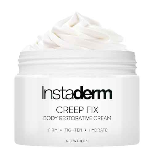 Crepe Fix Body Restorative Cream ? Anti-Aging Wrinkle Cream, Support Skins Natural Elastin & Collagen Production to Restore, Lift, Tighten, Hydrate & Smooth Thinning Aged Crepey Skin. 8OZ