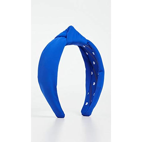 Lele Sadoughi Women's Neoprene Knotted Headband, Royal Blue, One Size