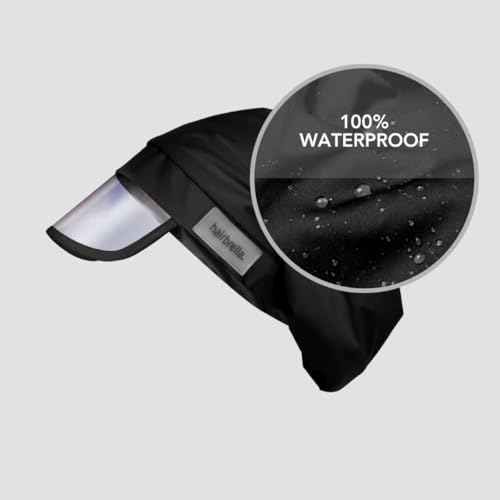 Hairbrella Satin-Lined, Waterproof Rain Hat