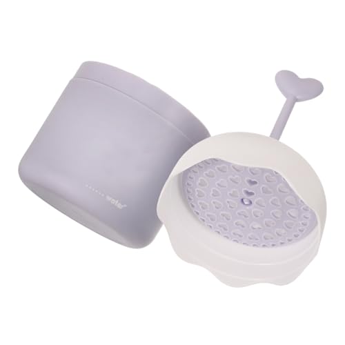 Face Foam Maker Facial Bubble Maker Rich Cream Foamer Cup Plastic Skincare Tool Maker Cup Cleansing Foaming Maker for Wash Facial Skin Blue