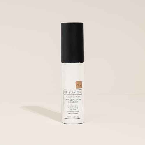 Kristin Ess Hair Dry Shampoo Non-Aerosol Powder for Oily Hair - Mattifying, Style Extending, Fragrance Free, Dry Shampoo for Men and Women, Easily Blended, Lightweight Formula, Vegan, 1.3 oz