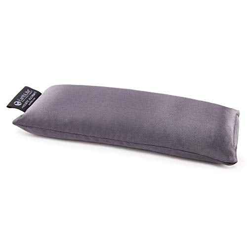 EARTHLITE Holistic Alchemy Aromatherapy Eye Pillow - 100% Silk Cover, Natural Herbs & Flax Seeds, Weighted, Cooling & Soothing