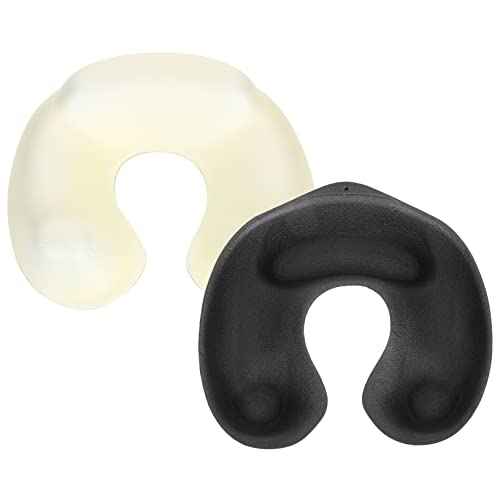 MERRYHAPY Hair Perm Potion Tray - Lightweight Black Neck Tray for Salon Hair Treatments and Home Use Ideal for Coloring Washing and Cutting