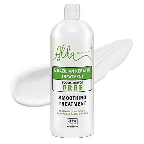 Brazilian Keratin Hair Smoothing Treatment ? Blowout Straightening System ? Formaldehyde Free (32 fl oz)