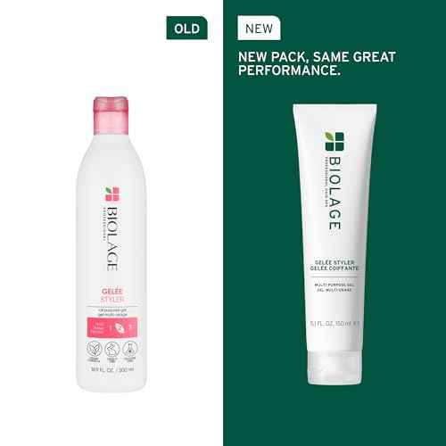 Biolage Styling Gel?e - Firm Hold, Adds Shine & Controls Frizz, Gel Styler, For All Hair Types, Vegan & Cruelty-Free