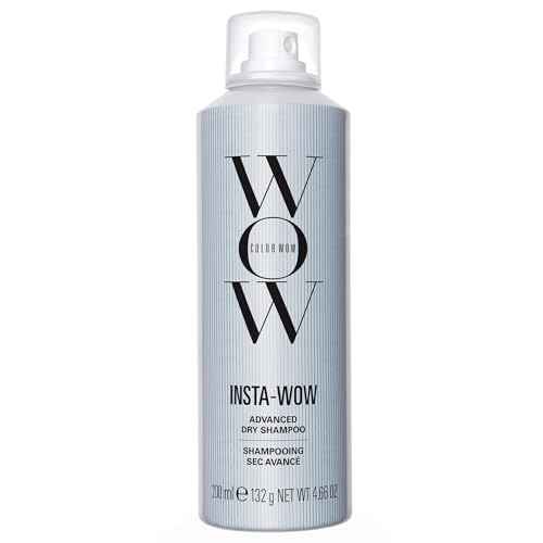 COLOR WOW Insta-WOW Advanced Dry Shampoo ? Breaks down and removes oil for shampoo-grade results | No grit, no clumping, no powdery residue | Best dry shampoo for oily hair