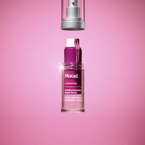 Murad Cellular Hydration Barrier Repair Serum - Hydrating Face Serum Repairs Lipid-Depleted Skin Barrier- Hexapeptide-9, Bilberry, and Hyaluronic Acid Delivers Stronger Healthier Skin