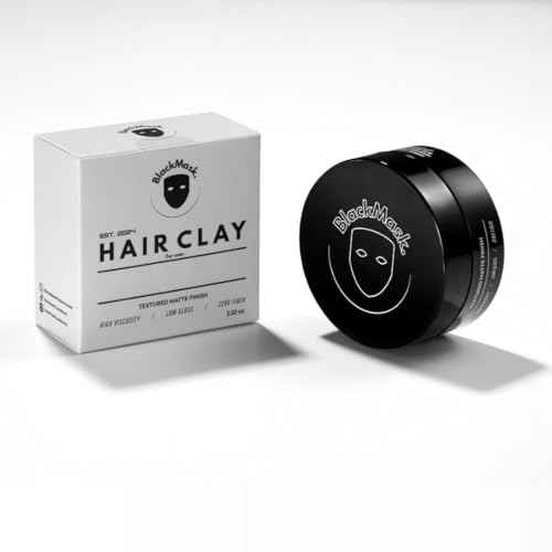 Hair Clay for Men (3.52 oz) Matte Finish with Strong Hold, Hair Styling Clay, Adds Texture & Volume