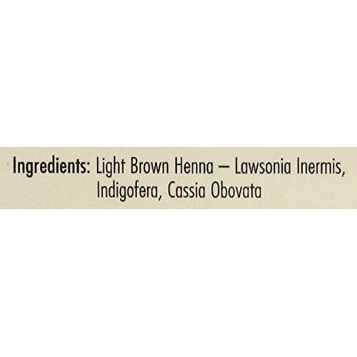 Rainbow Research Henna Hair Color and Conditioner Persian Light Brown, 4 Ounce
