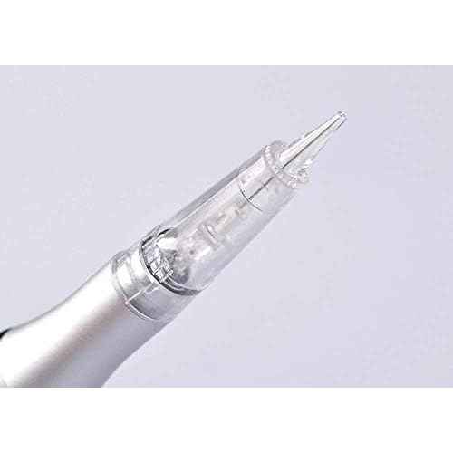 10 PCS M Permanent Make Up Permanent Make Up Needle for Cordless Tattoo Machine - Ombre Powder Brows Microblading Shading Eyeliner Lip Tattoo Permanent Make Up (1RL .18mm)
