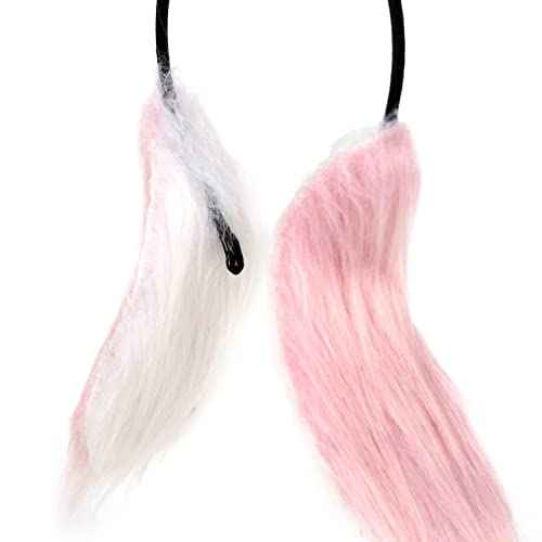 Handmade Genshin Impact Yae Miko Ears, Animal Fox Rabbit Headwear Ears, Genshin Impact Accessories Props £¬Lolita Rabbit Ear Headband for Halloween Yae Miko Cosplay