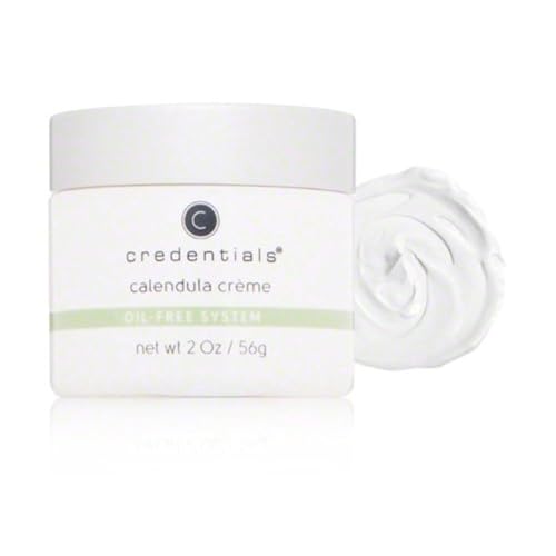 Credentials Calendula Cr?me ? Lightweight & Soothing Moisturizer for Oily & Acne-Prone Skin, Brightens & Balances with Bergamot, Lemon Bioflavonoids & Antioxidant-Rich Botanicals