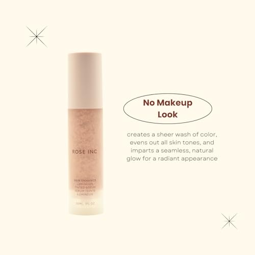 ROSE INC Skin Enhance Non-Comedogenic Skin Tint Serum Foundation 40