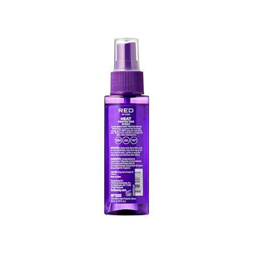 Red by Kiss Heat Protector Spray for Thermal Protection, Anti-Frizz, Ultra Shine, and Hydration - Protects Hair Up To 460¡ÆF (2 Fl Oz)