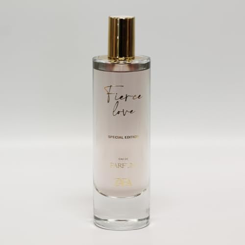 Zara Fierce Love Women Perfume Limited Edition Fragrance with Myrtle Rose Water Turkish Delight Tonka Bean Tobacco Vetiver & Patchouli EDP Eau de Parfum 80ml (2.71 fl. oz.)