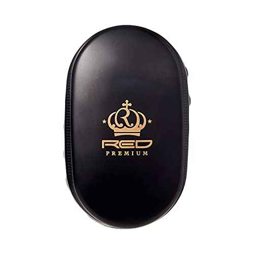 RED by Kiss BowWow Twist King Premium Luxury Twist Styler Comb Brush, Durable Washable Alternative for Sponge for Barbers and Daily Use, Ideal for Afro, Curly, Coiled, 4C Hair