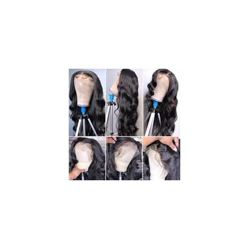 Luminary 13x6 Lace Front Wigs Human Hair Pre Plucked Body Wave Lace Front Wigs Human Hair 180% Density Body Wave HD Transparent Frontal Wigs Human Hair Lace Front Wigs for Women 20 Inch