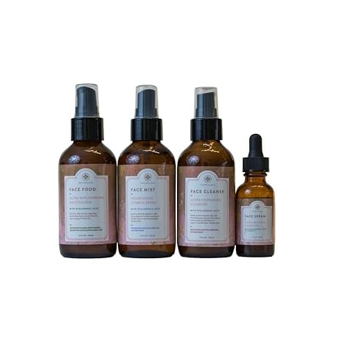 Daily Facial Regimen Set - A 4-Step Daily Skincare Routine Designed To Unlock, Nourish, & Repair Your Skin