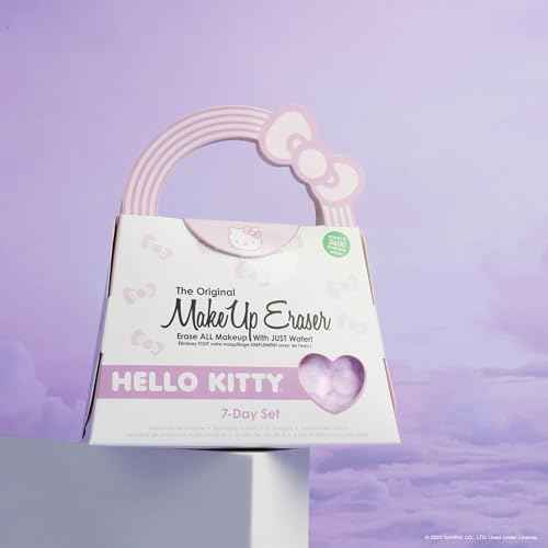 The Original MakeUp Eraser, 7-Day Set, Erase All Makeup With Just Water, Including Waterproof Mascara, Eyeliner, Foundation, Lipstick, Sunscreen, and More!, 7ct.