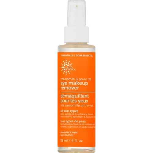 Earth Science, Makeup Remover Eye Chamomile Green Tea, 4 Fl Oz