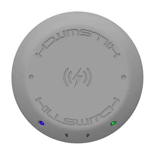 FK IRONS Darklab - Killswitch Wireless Footswitch - Gun Metal - Bluetooth Tattoo Footswitch - Includes Accelerometer Sensor & Anti-Slip Mount