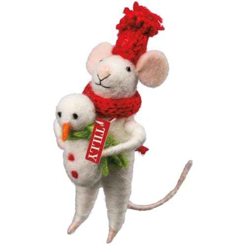 Primitives by Kathy Tilly Mouse 4 Inches Tall Fabric Home Decor