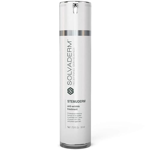 Stemuderm Face & Eye Cream - Anti Aging Skincare - Daily Moisturizer for Fine Lines, Wrinkles & Eyebags - Supports Natural Collagen Production & Elastin - Organic Plant Based Stem Cells - 1.75 fl oz