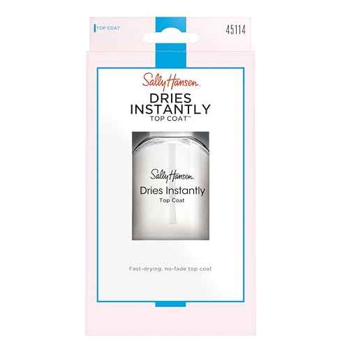 Sally Hansen Double Duty¢â, Base and Top Coat, Quick Dry, Long Lasting, Streak-Free Shine, Clear Nail Polish