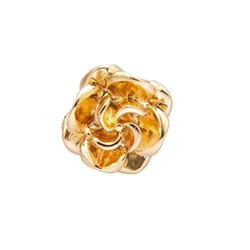Knighthood Brooch Suit Pin Formal Metalic Gold Rose Lapel Pin Badge Coat Suit Jacket Wedding Gift Party Shirt Collar Lapel Pin Accessories for Men Women
