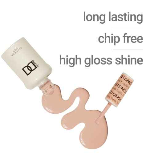 DND Gel Polish Set, Red Collection, UV/LED GelPolish and Air Dry Nail Lacquer, Matching Chip-Free Polish Duo, 0.5 Fl Oz Each